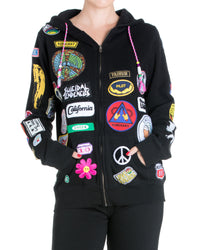 Fab Patch Tracksuit - Black