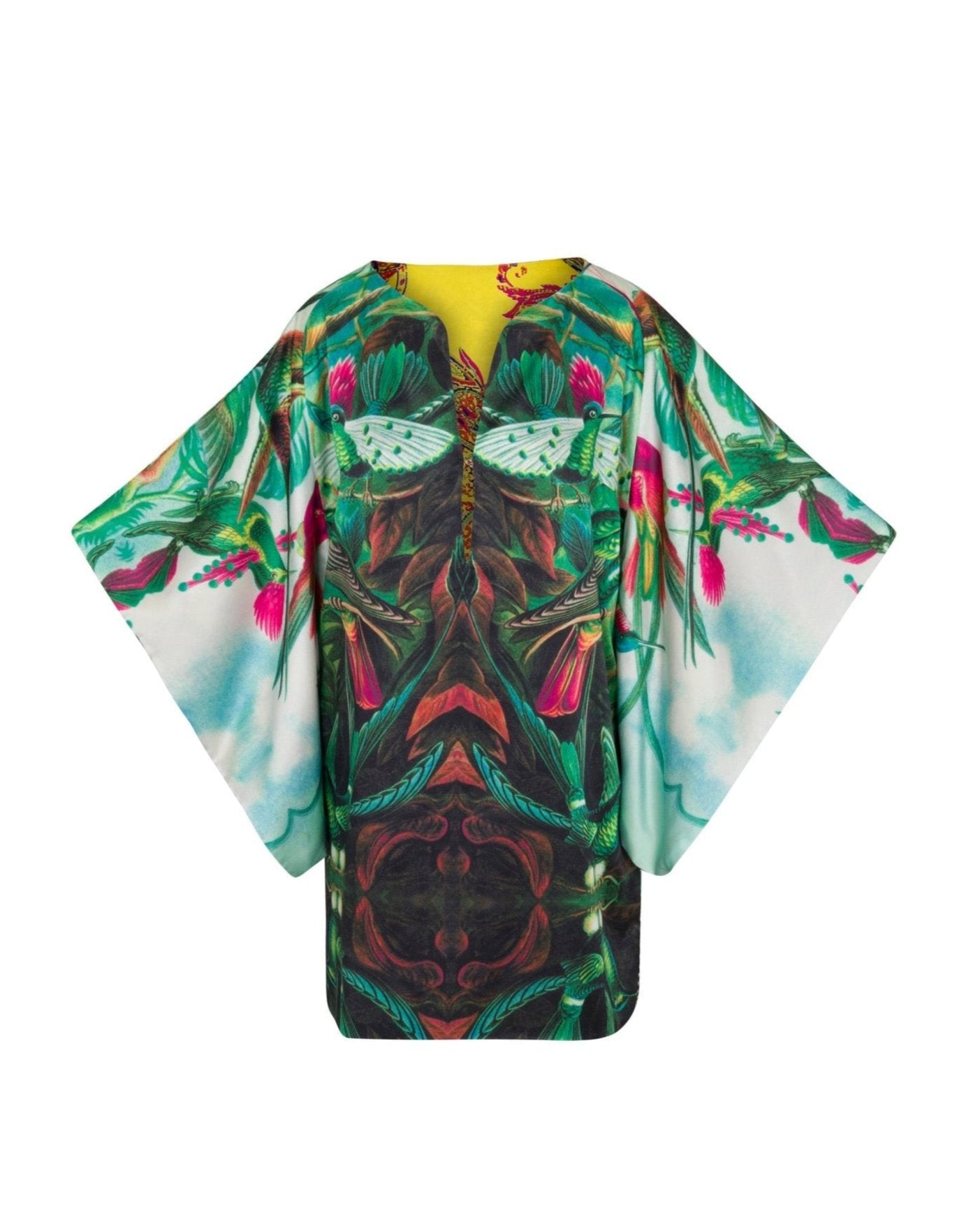 Garden of Eden Silk Tunic