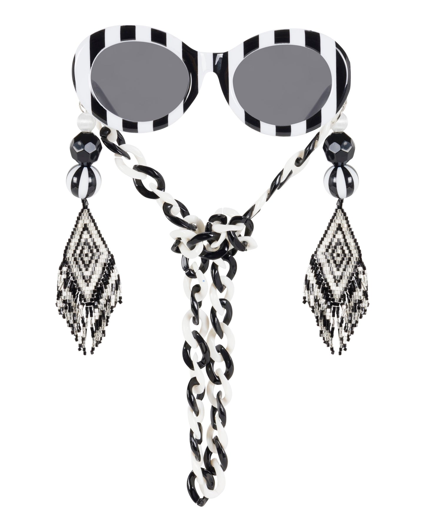 Black White Read All-Ova Funglasses - Limited Edition