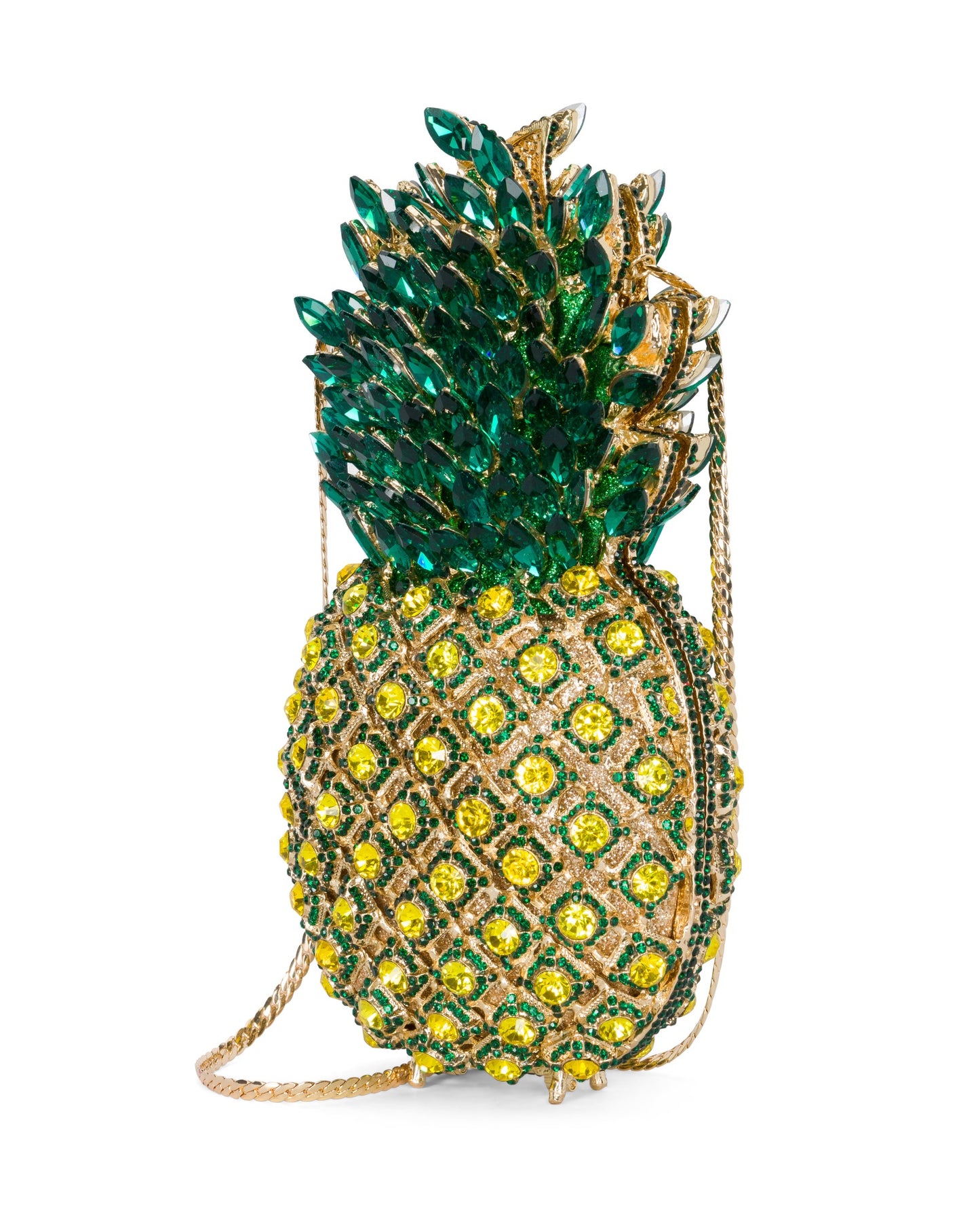 La Piña Rhinestone Clutch