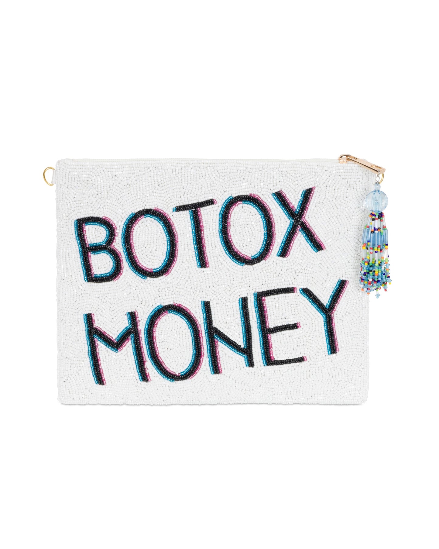 'Tox Money Beaded Clutch