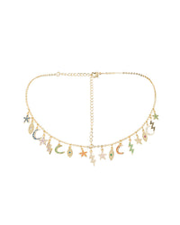 The Sun Moon and Stars Necklace