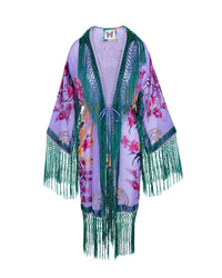 Nouveau Goddess Kimono - Purple Goddess