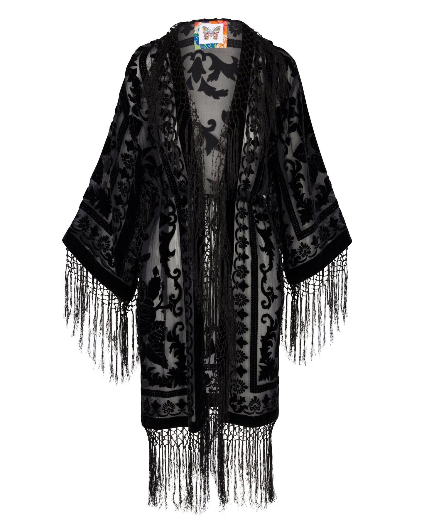 Nouveau Goddess Kimono - Black