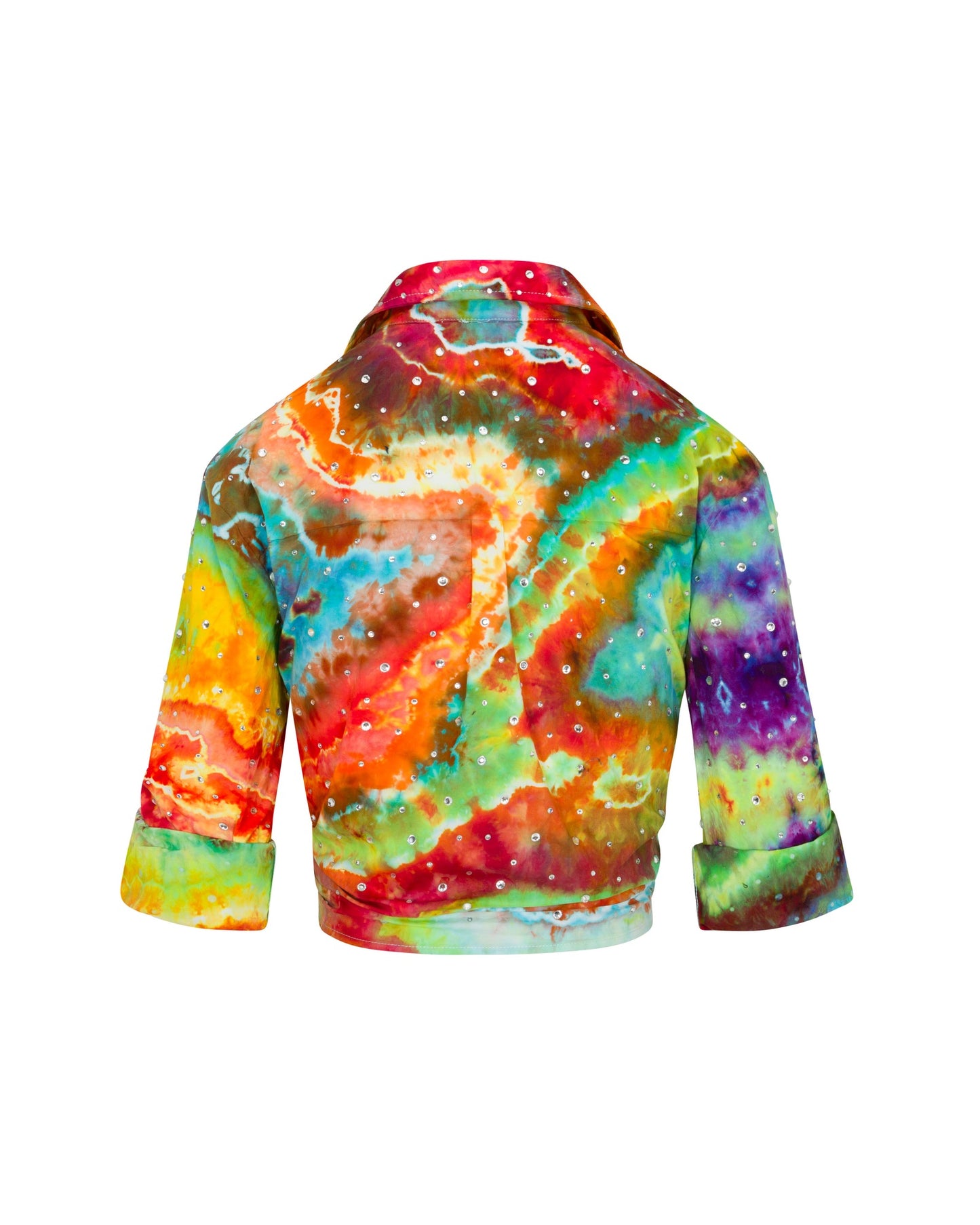 Tie Dye Gidget Sparkle Blouse