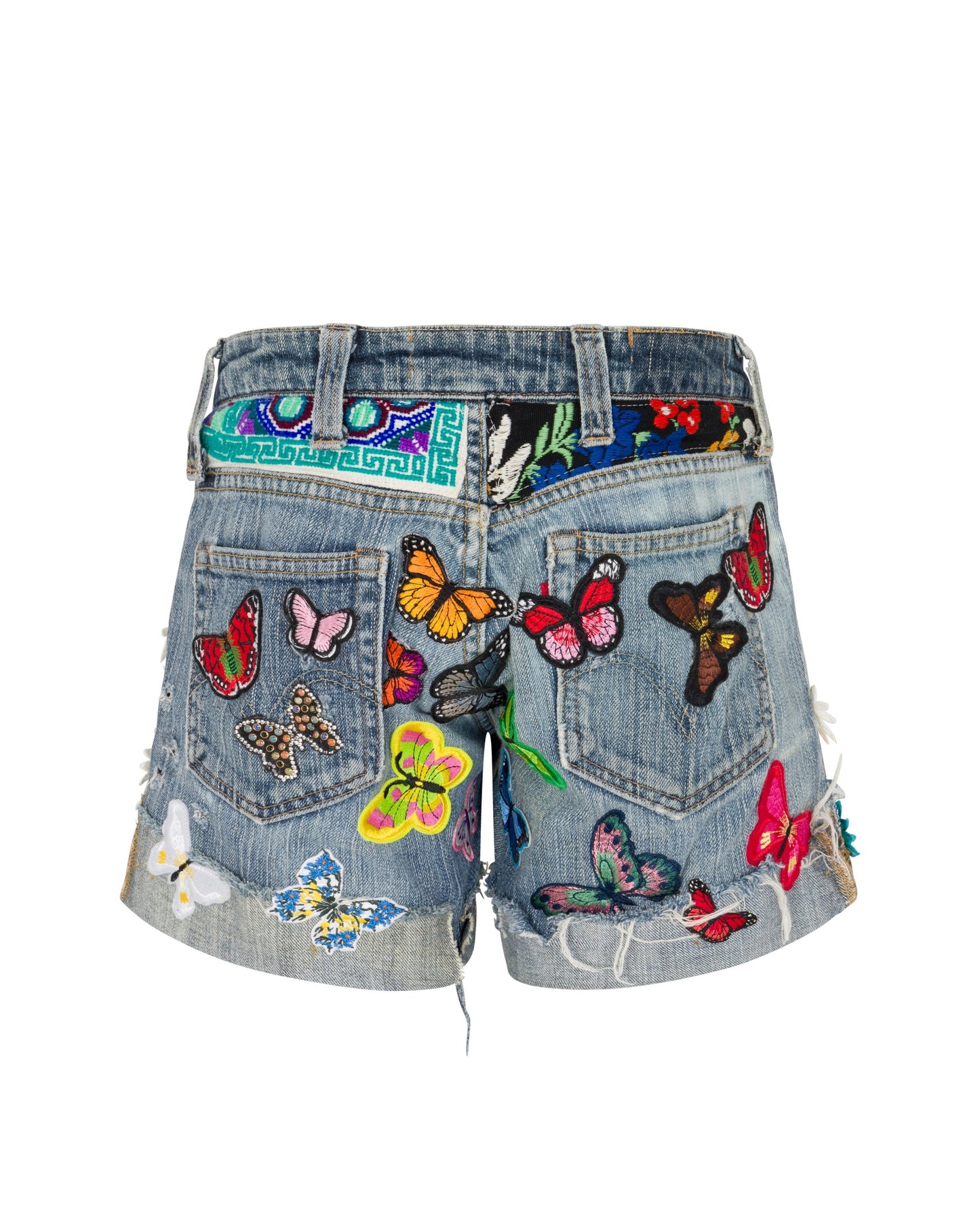 Cali Girl Denim Shorts - Flirty Flutter
