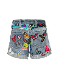 Cali Girl Denim Shorts - Flirty Flutter