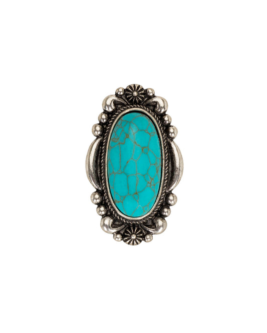 Bohemian Babe Turquoise Ring