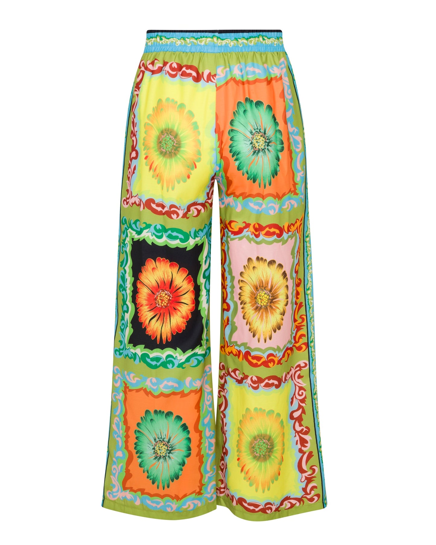 Funky Flora Flare Pants