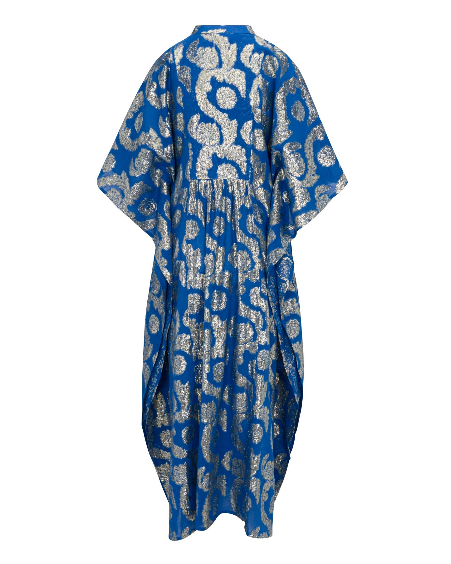 Palm Springs Caftan Maxi Dress - Ocean Blue