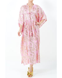 Palm Springs Sparkle Caftan Maxi Dress