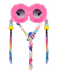 Fluffer and Fabulous Funglasses - Neon Multi