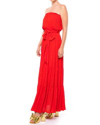 Makena Maxi Dress - Cherry