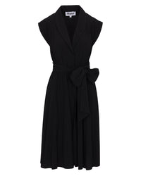 Honeysuckle Midi Dress - Black