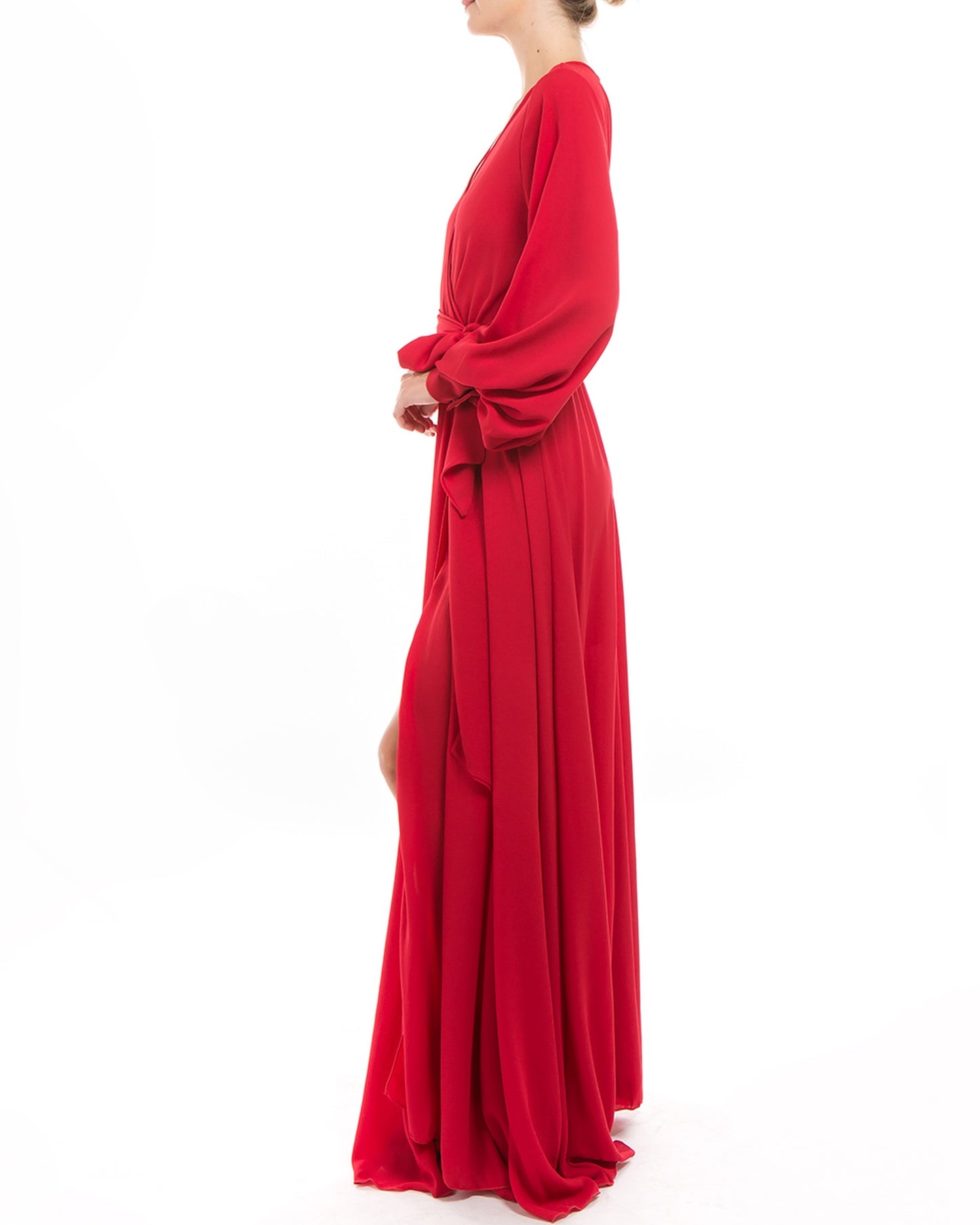 Venus Maxi Dress - Cherry