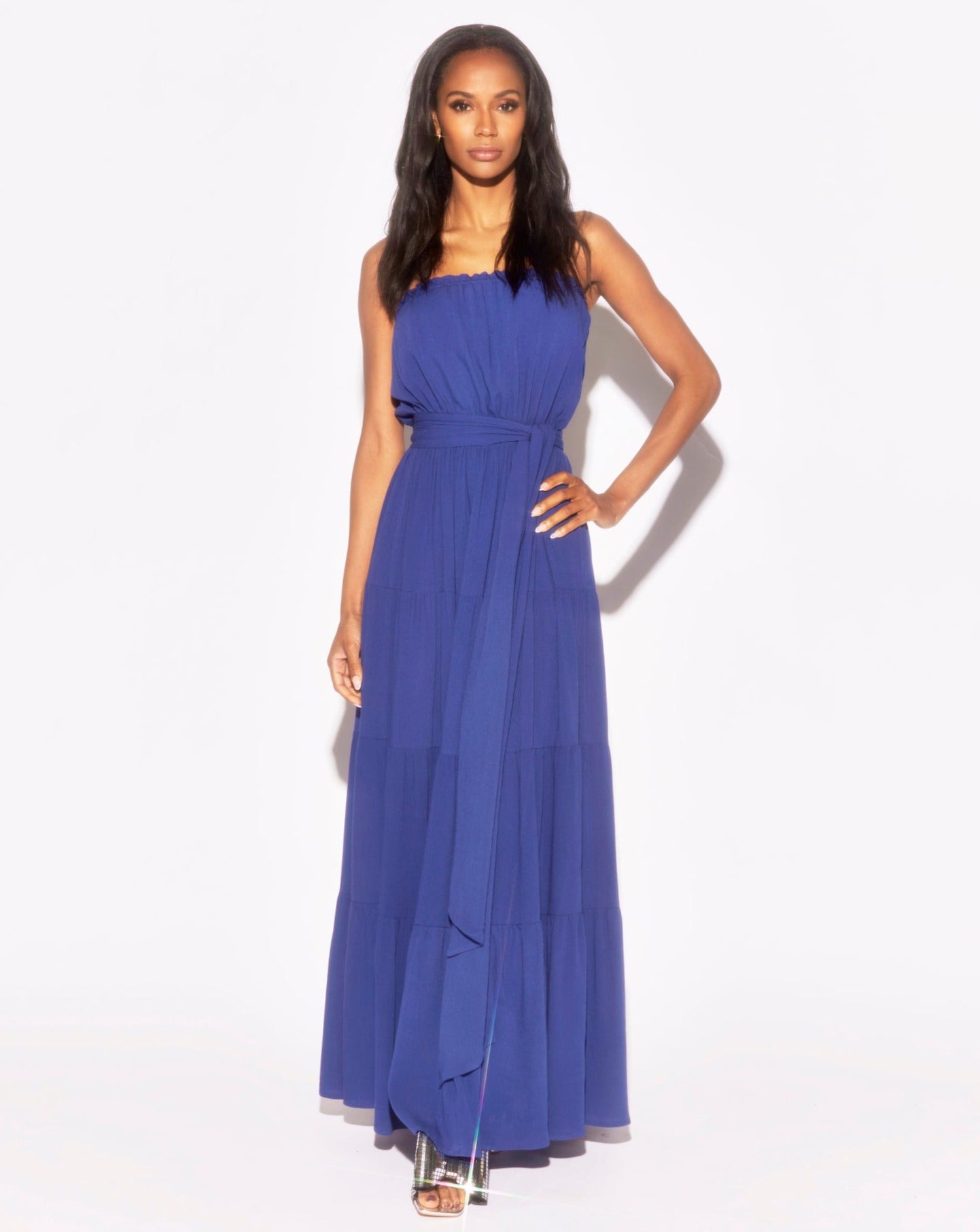 Morning Glory Maxi Dress - Royal