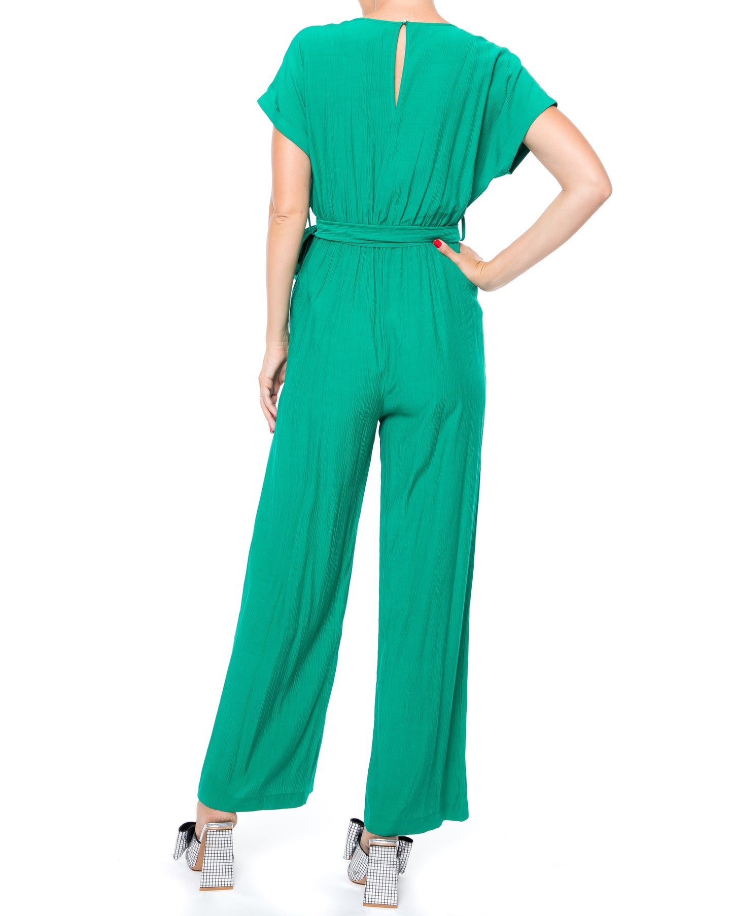 Wonderland Jumpsuit - Emerald