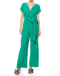 Wonderland Jumpsuit - Emerald