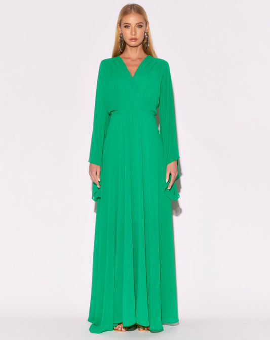 Sunset Maxi Dress - Emerald