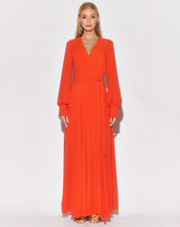 LilyPad Maxi Dress - Flame