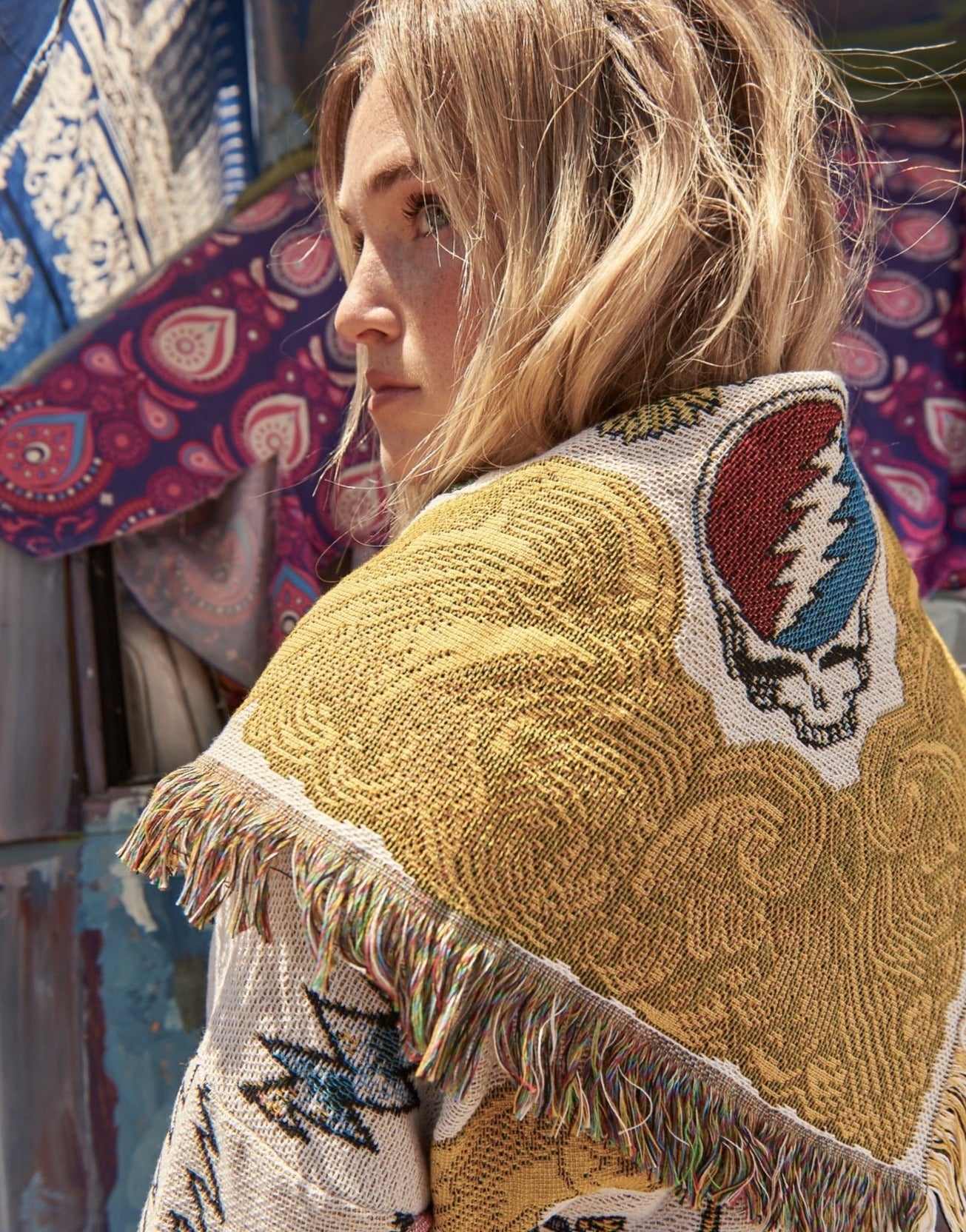 Grateful Dead Fabulous Yacht Party Blanket Coat