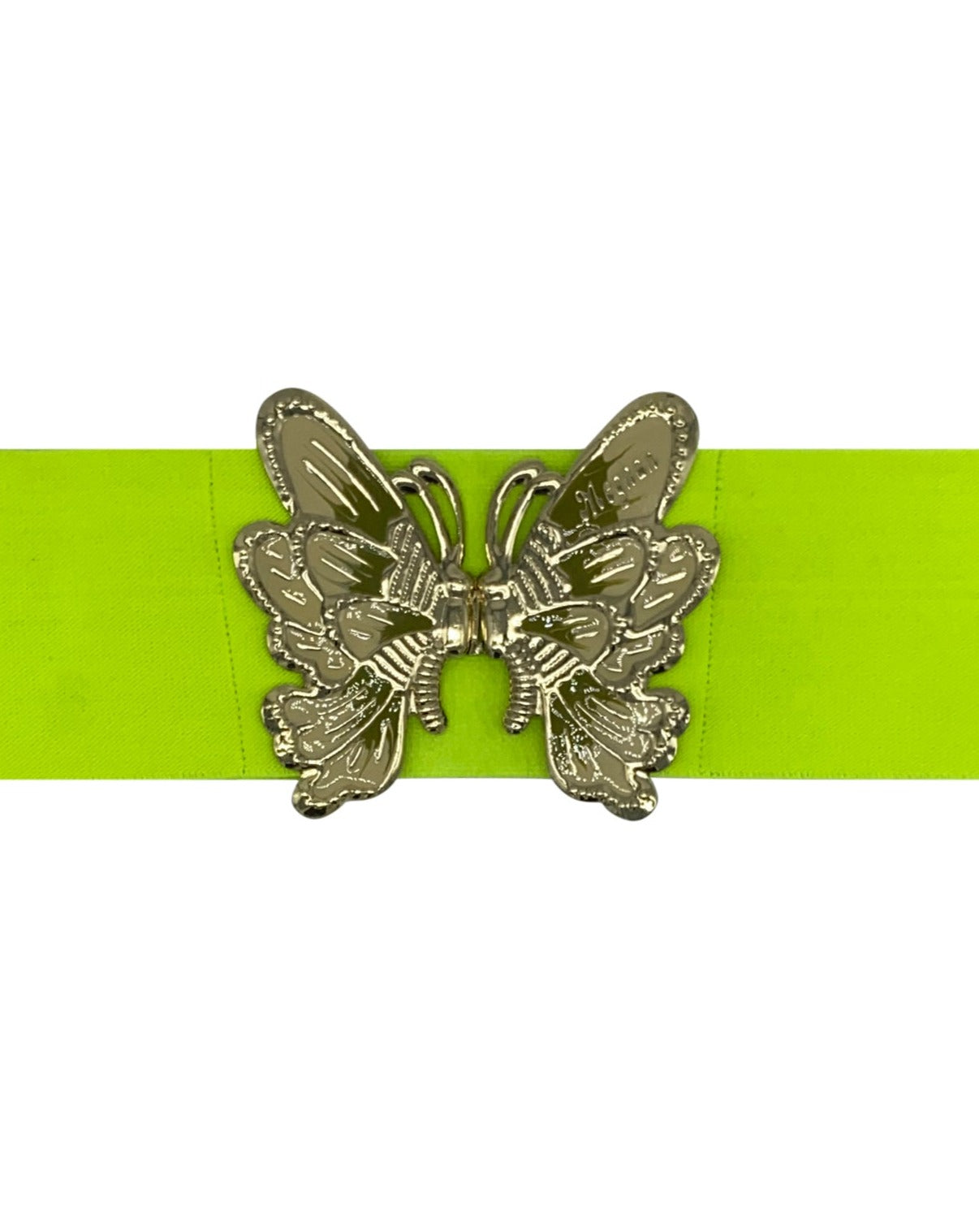 Butterfly Belt - Neon Yellow