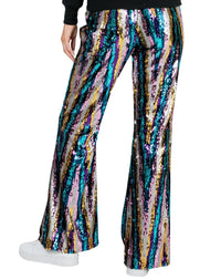 Martini Sequin Pants - Rainbow Glitter