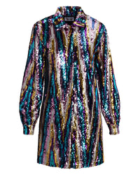 Martini Dress - Rainbow Glitter