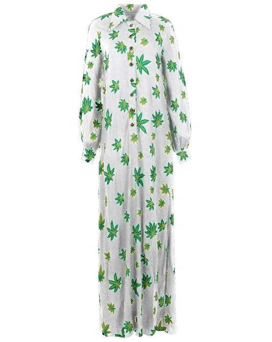 Party Girl Maxi Dress - Good Times White