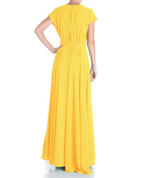 Jasmine Maxi Dress - Canary