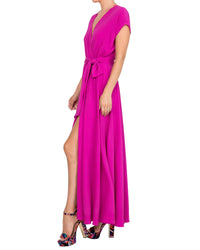 Jasmine Maxi Dress - Cranberry