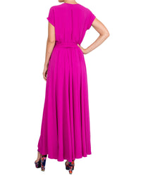 Jasmine Maxi Dress - Cranberry