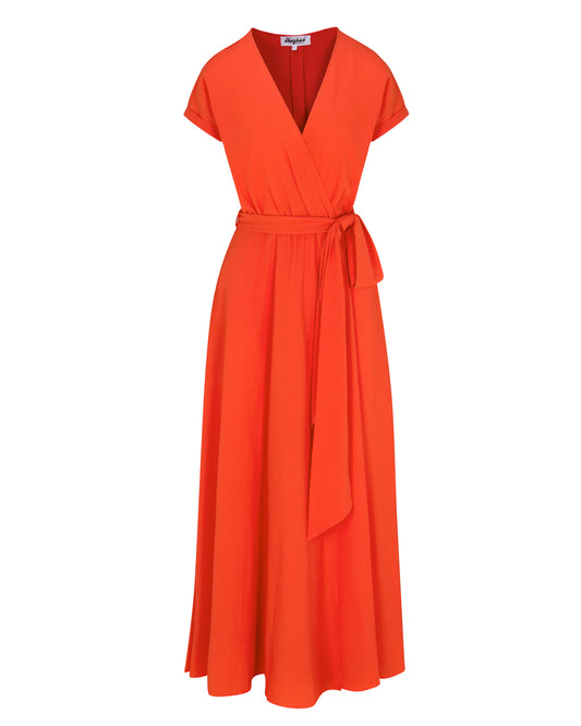 Jasmine Maxi Dress - Flame