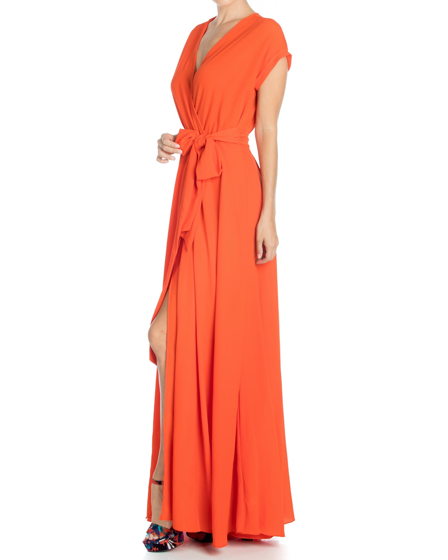 Jasmine Maxi Dress - Flame