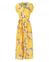 Jasmine Maxi Dress - Gold Lotus