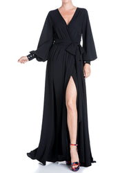 Venus Maxi Dress - Black - Meghan Fabulous