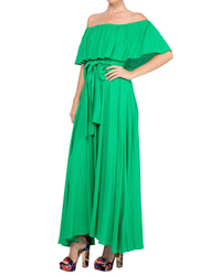 Morning Glory Maxi Dress - Emerald