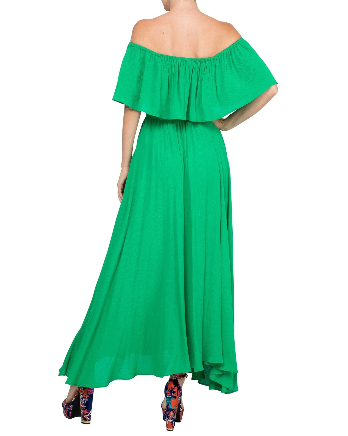 Morning Glory Maxi Dress - Emerald