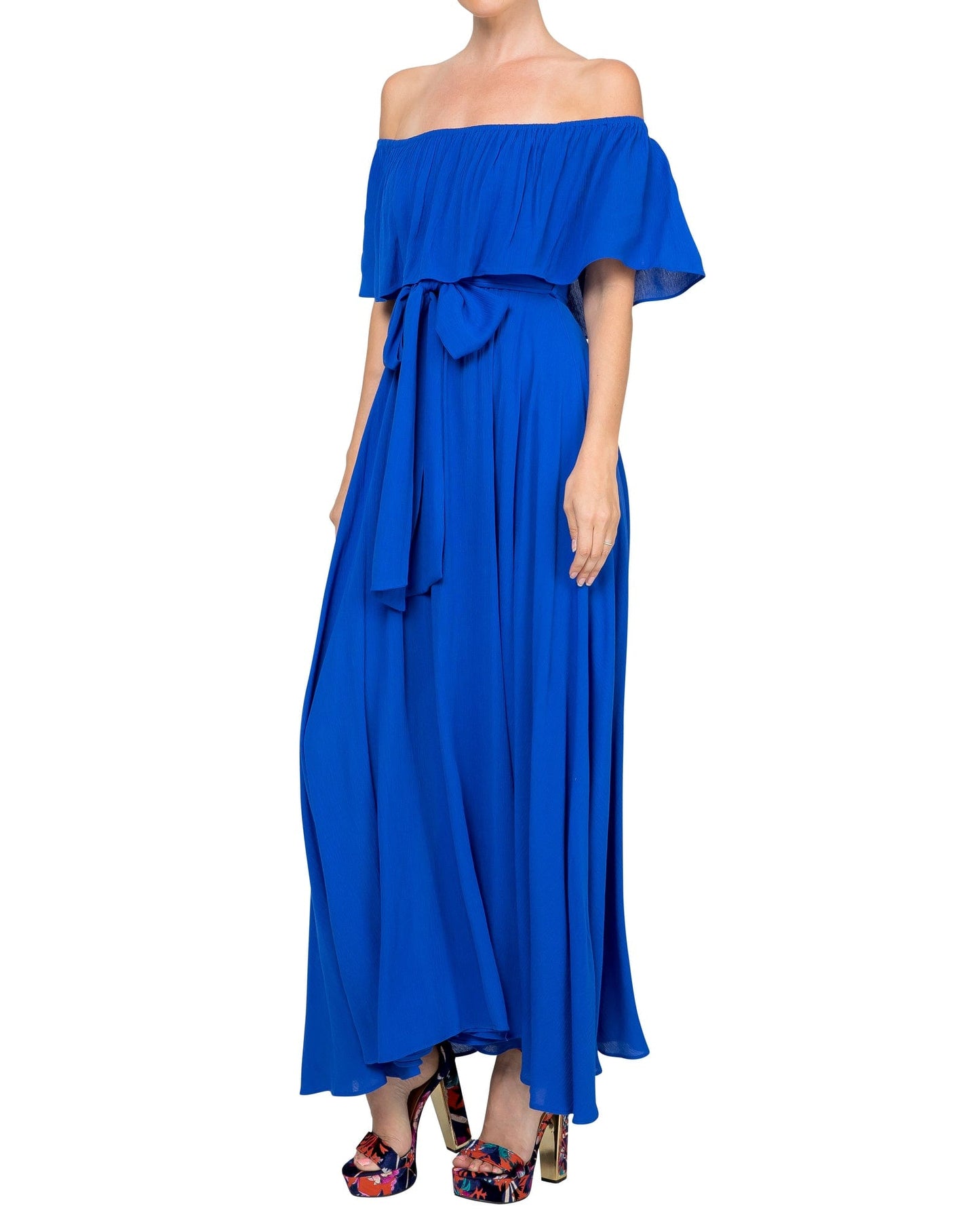 Morning Glory Maxi Dress - Royal