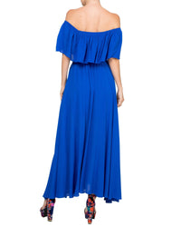 Morning Glory Maxi Dress - Royal