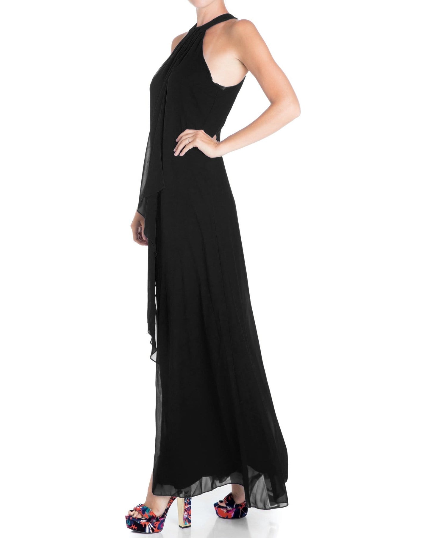 Aphrodite Maxi Dress - Black