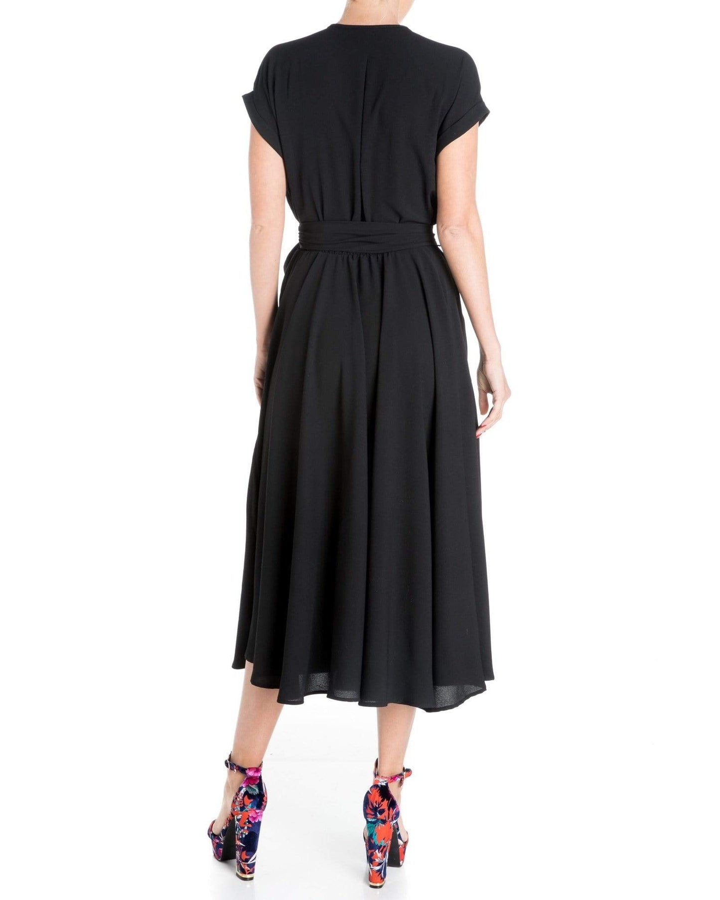 Jasmine Midi Dress - Black