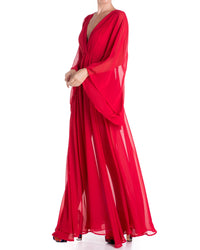 Sunset Maxi Dress - Cherry