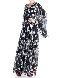 Sunset Maxi Dress - Dahlia Black