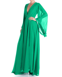 Sunset Maxi Dress - Emerald