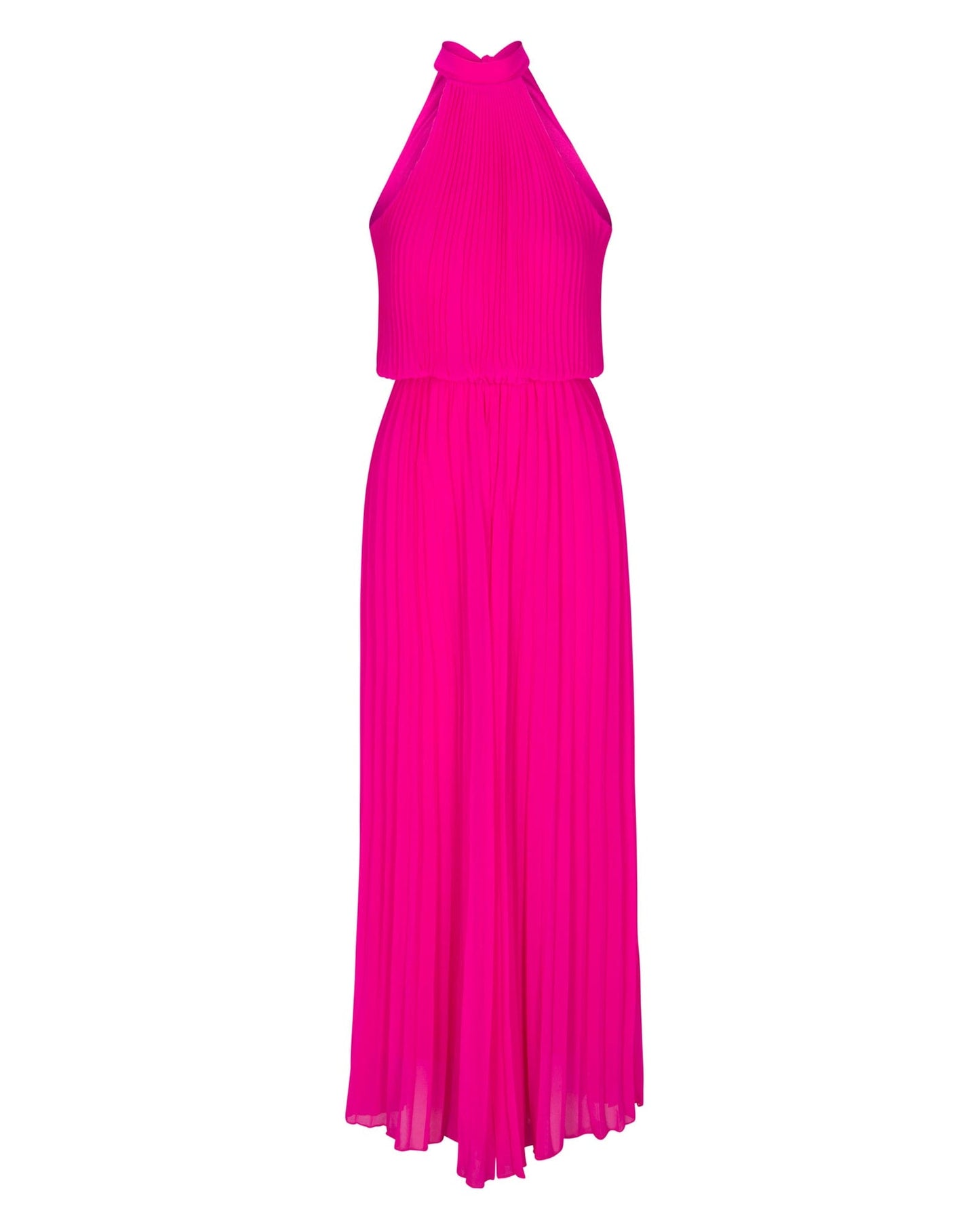 Wild Orchid Pleat Jumpsuit - Magenta