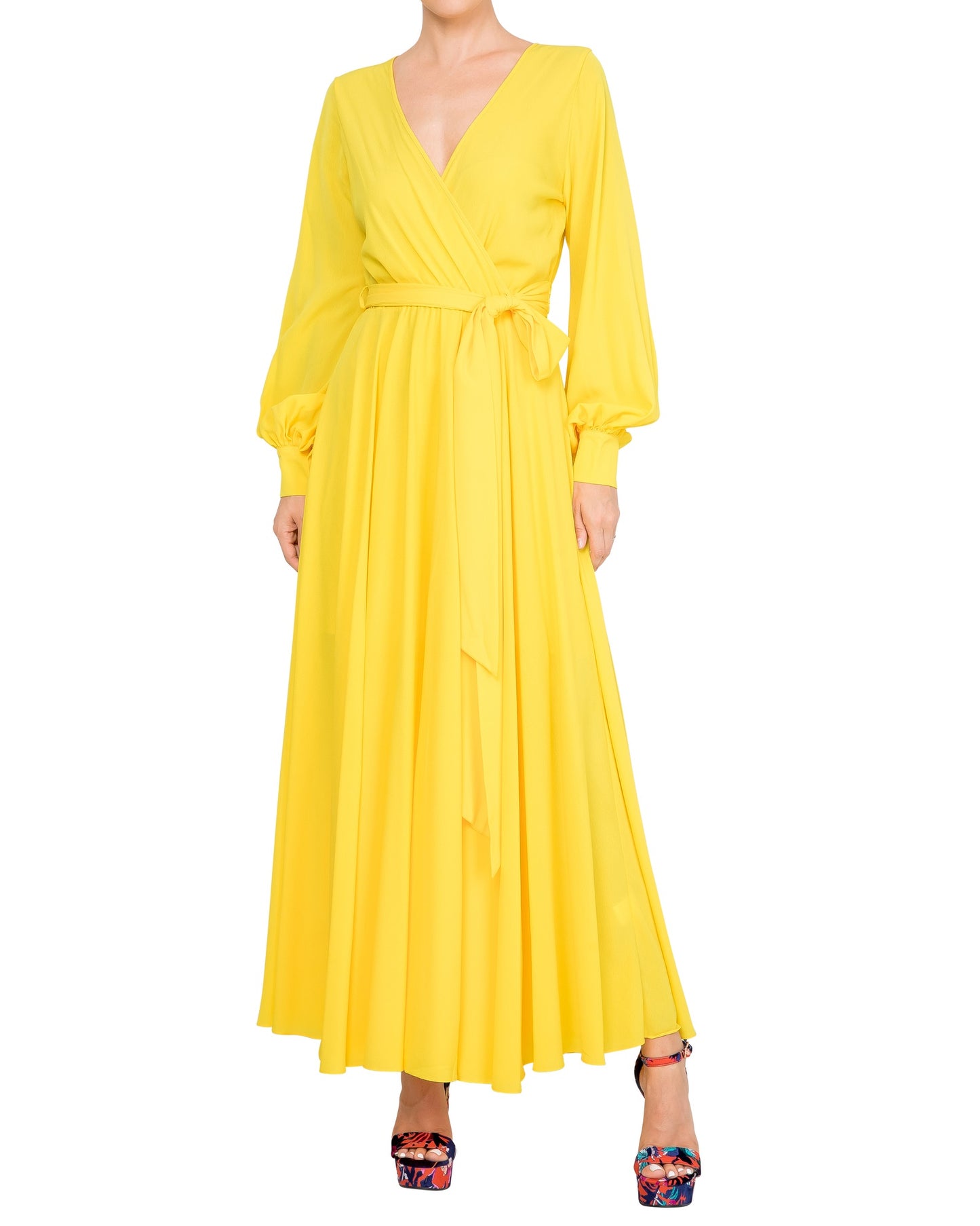 LilyPad Maxi Dress - Canary