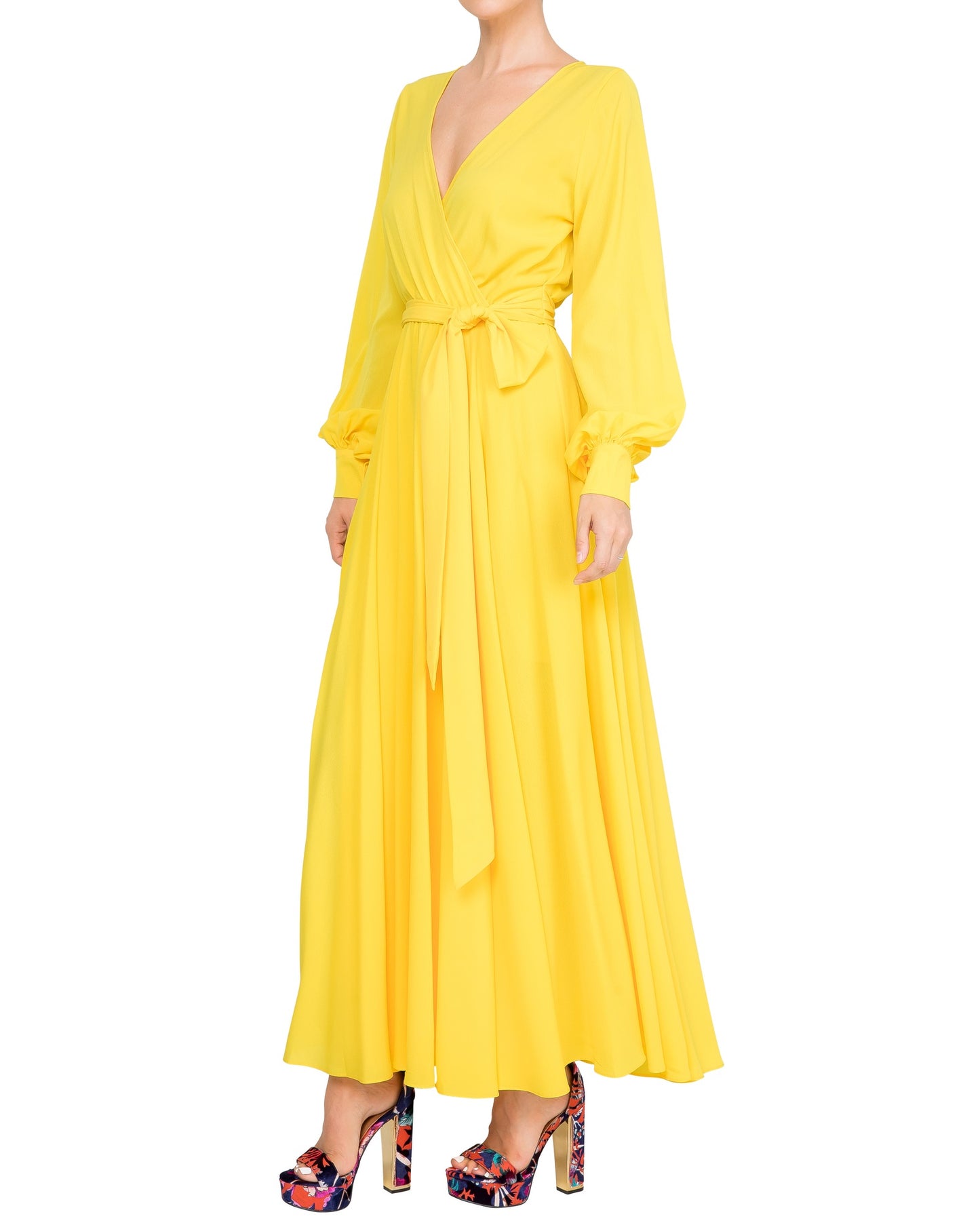 LilyPad Maxi Dress - Canary