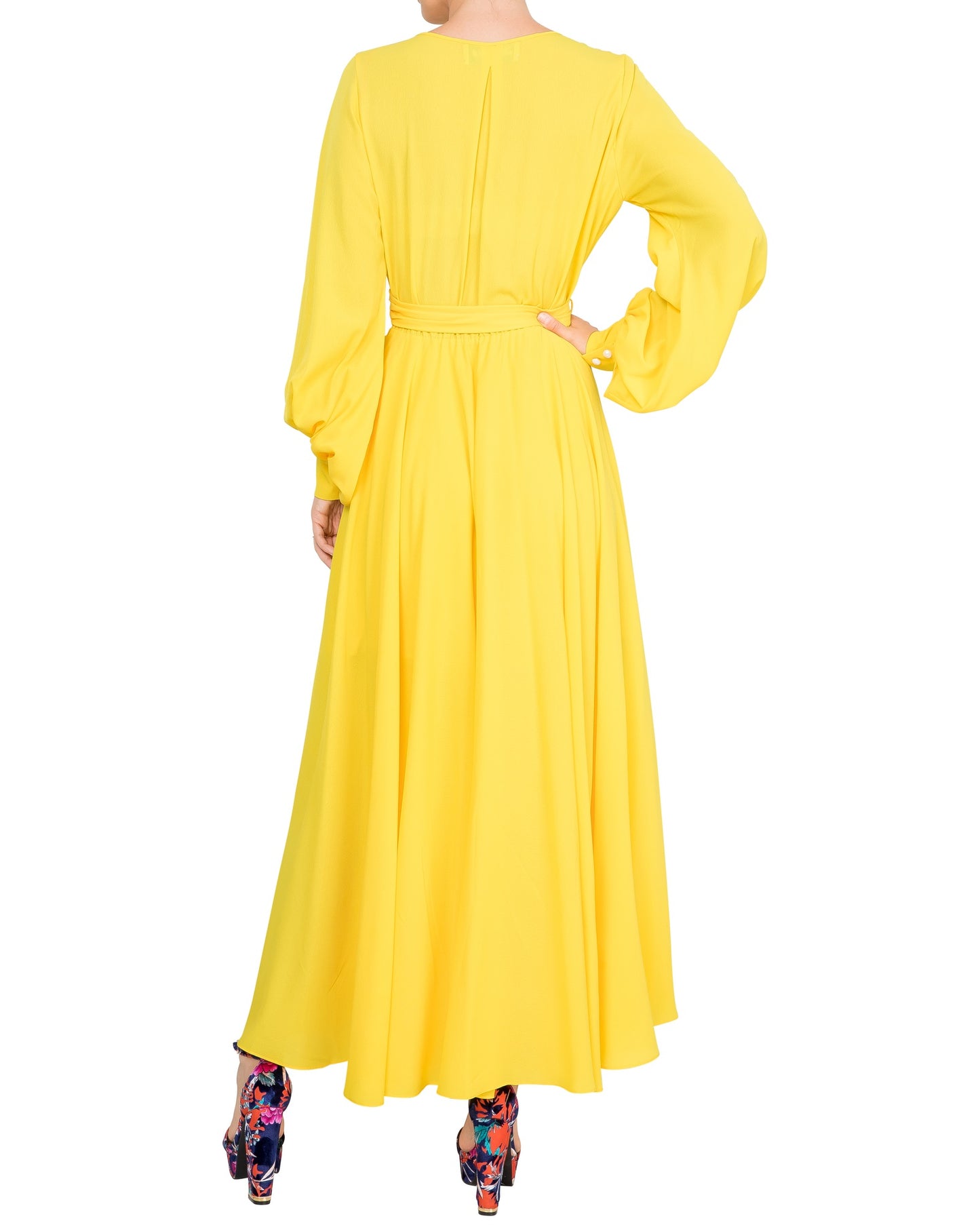 LilyPad Maxi Dress - Canary