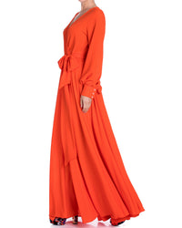 LilyPad Maxi Dress - Flame